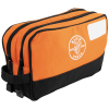 55582 Double Zipper Bag, 10 x 6-Inch, Orange Image