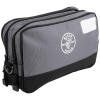 55583 Double Zipper Bag, 12 x 7-Inch, Gray Image