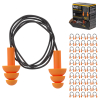 6050350 Corded Earplugs, 50-Pair Dispenser Pack Image