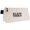 62042 Zipper Bag, Extra-Long Canvas Tool Pouch, 16-Inch, Natural Image