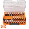 65233HEX Knurled Hex Bit Socket Set, SAE and Metric, 33-Piece Image