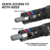 652QS Quad-8 Deep-Well Heavy-Duty Impact Flip Sockets, SAE, 3-Piece Image 2