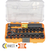 65400KNECT KNECT™ Essential Pass Through Impact Socket Set, SAE, Metric, 28-Piece Image