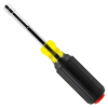 65414 Color-Coded Hollow-Shaft Heavy-Duty Nut Driver, 1/4-Inch Image