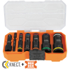 65618 KNECT™ Flip-10 Heavy Duty Flip Impact Socket Set, SAE, 8-Piece Image