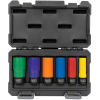 66033 Coated Socket Set, 12-Point, 6-Piece Image