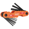 70540 Compact Folding Hex Key Set, SAE Image