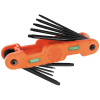70550T Pro Folding Hex Key Set, 10-Key, TORX® Sizes Image