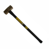 7HBRFRH14 Brass Sledgehammer, Rubber Handle, 14-Pound Image