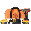 BAT20CW1 Battery-Operated Compact Impact Wrench, 1/2-Inch Detent Pin, Full Kit Image