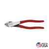 D2488 Diagonal Cutting Pliers, Angled Head, Short Jaw, 8-Inch Image