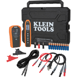 Advanced Electrical Circuit Breaker Finder and Wire Tracer Kit and CaseImage