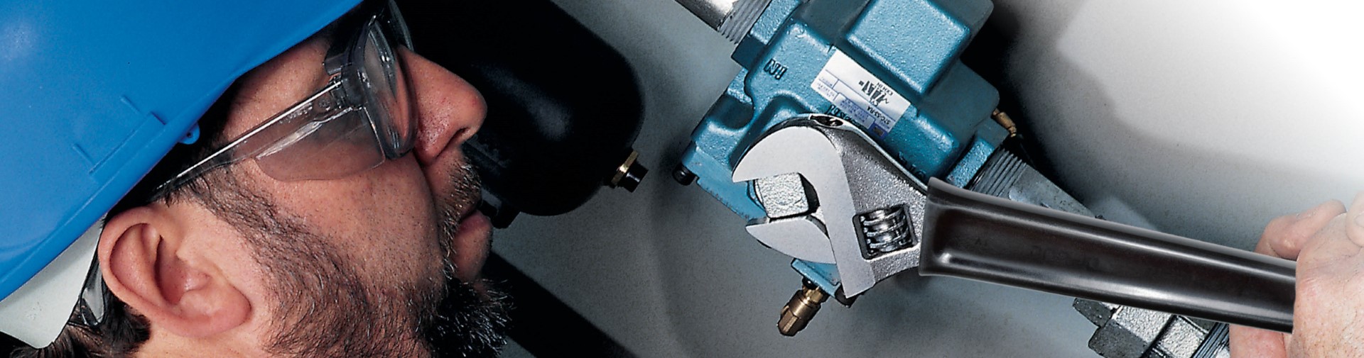application photo showing tools from the Plumbing industry