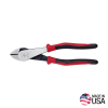 J2488 Diagonal Cutting Pliers, Journeyman, Angled Head, 8-Inch Image