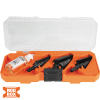 KTSBSPRO Premium Electrician's 3/8-Inch Hex Step Bit Set, 3 Piece Image