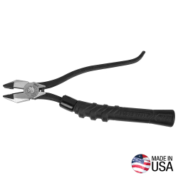 M2017CSTA Slim-Head Ironworker's Pliers Comfort Grip, Aggressive Knurl, 9-Inch Image
