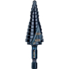 QRST14 Step Drill Bit, Quick Release, Double Spiral Flute, 3/16 to 7/8-Inch Image