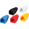 VDV824650 Strain Relief Boots for RJ45 Data Plugs, CAT5e/CAT6 Cable, 100-Pack Image